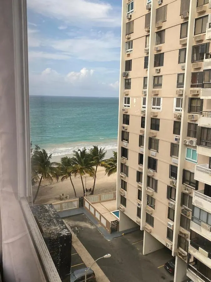 公寓 Beach Front Apt At Isla Verde Tower 圣胡安